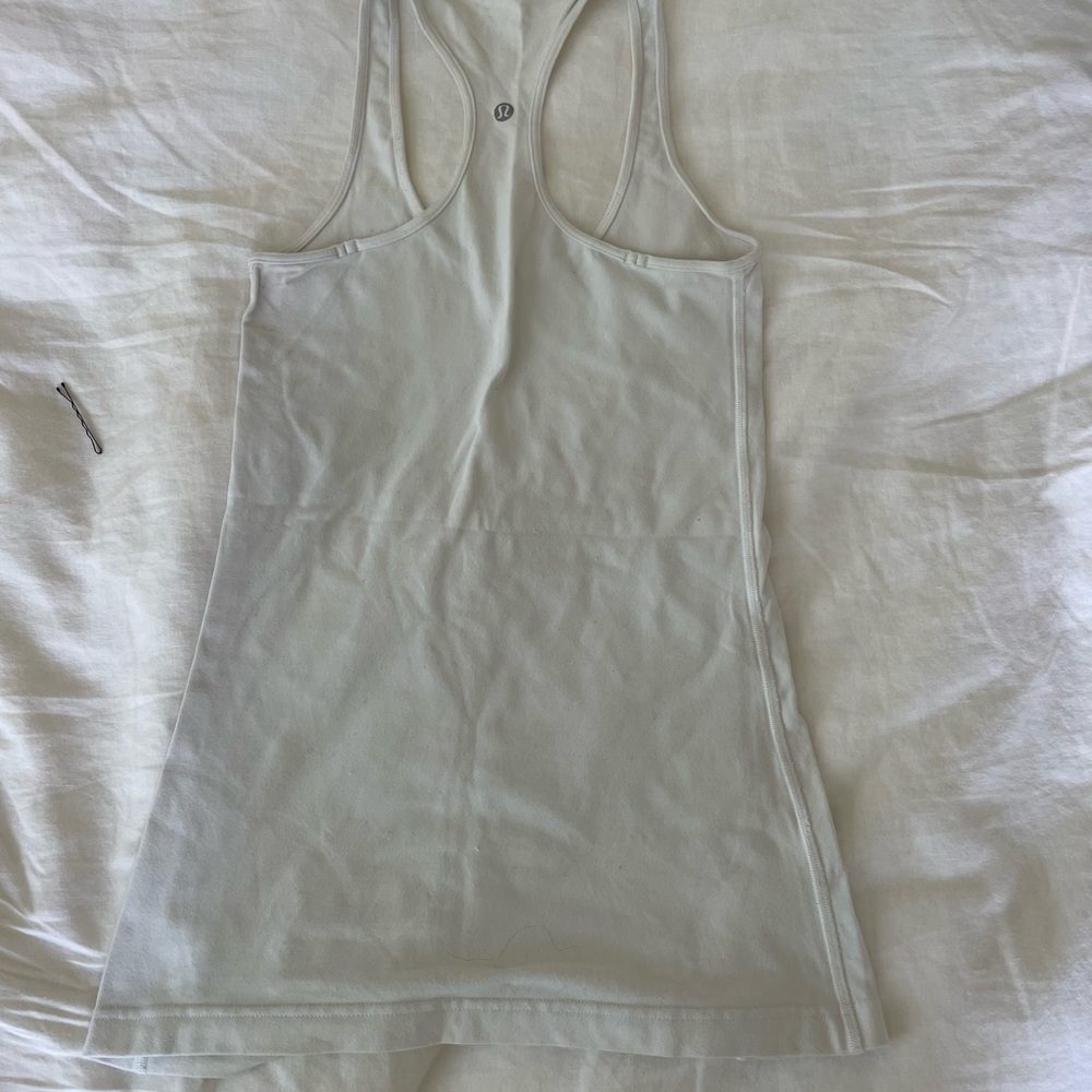 White lululemon top